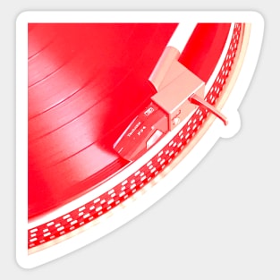 Vinyl Record Sticker